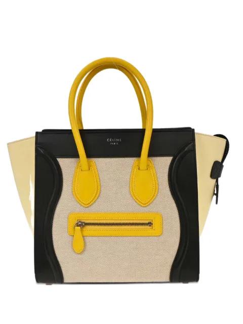 2015 micro Luggage tote bag by CELINE 