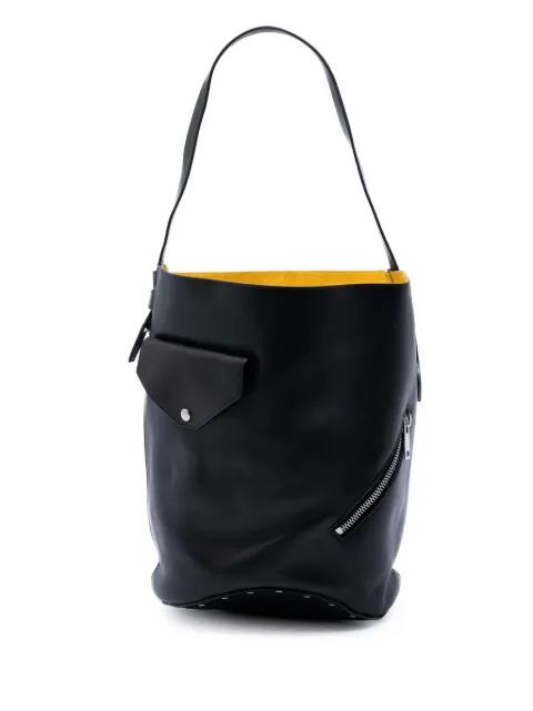2016 Leather Biker bucket bag by CELINE 