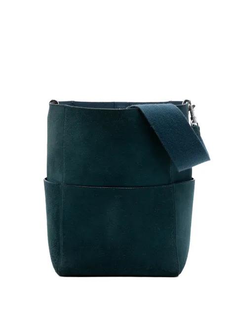 2016 Medium Suede Seau Sangle bucket bag by CELINE 