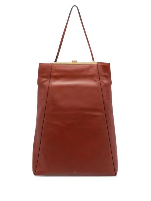 2017 Leather Tall Clasp Cabas tote bag by CELINE 