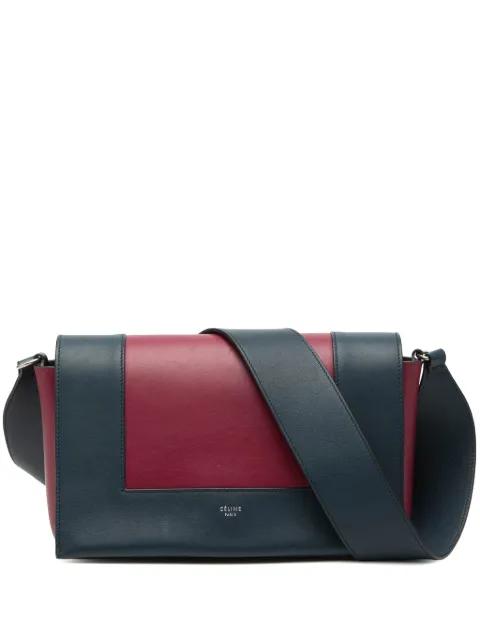2017 Medium Shiny Smooth Calfskin Frame shoulder bag by CELINE 