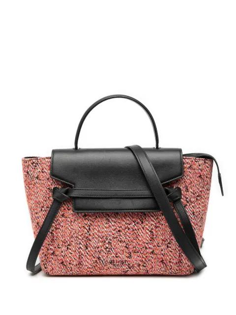 2017 Micro Tweed Belt satchel by CELINE 