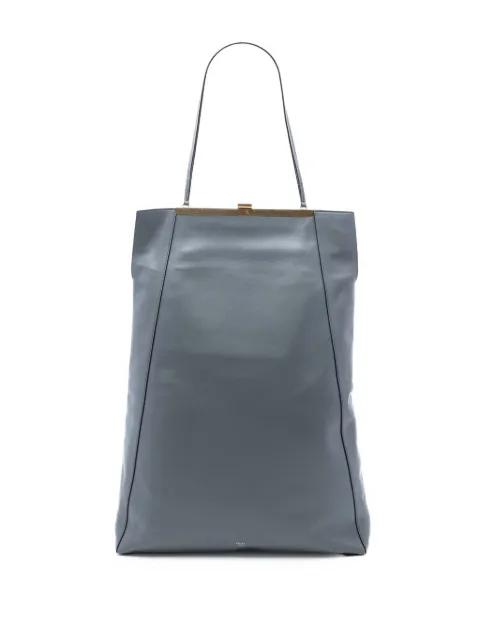 2017 Smooth Calfskin Clasp Cabas tote bag by CELINE 