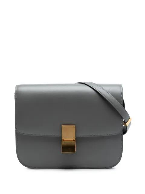 2018 Medium Calfskin Classic Box crossbody bag by CELINE 