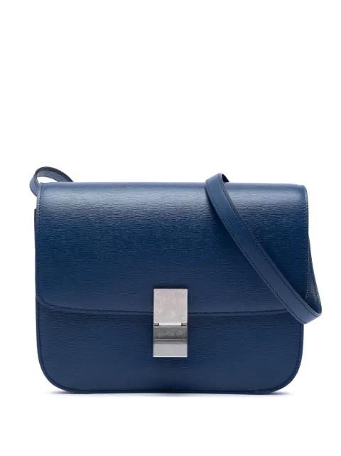 2018 Medium Calfskin Classic Box crossbody bag by CELINE 