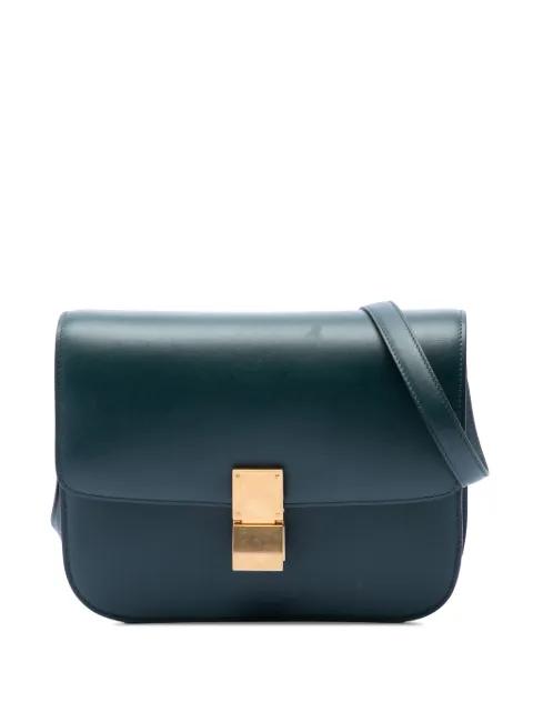 2018 Medium Calfskin Classic Box crossbody bag by CELINE 
