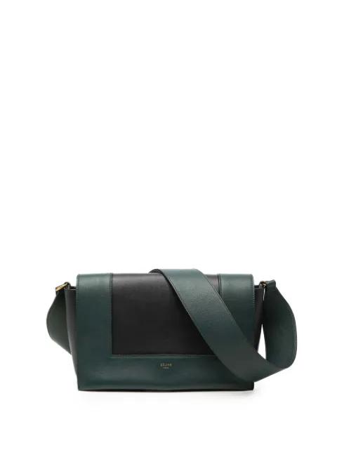 2018 Medium Shiny Smooth Calfskin Frame shoulder bag by CELINE 