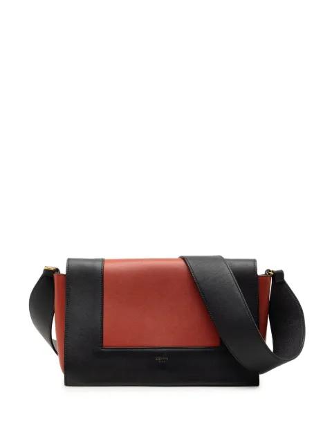 2018 Medium Shiny Smooth Calfskin Frame shoulder bag by CELINE 