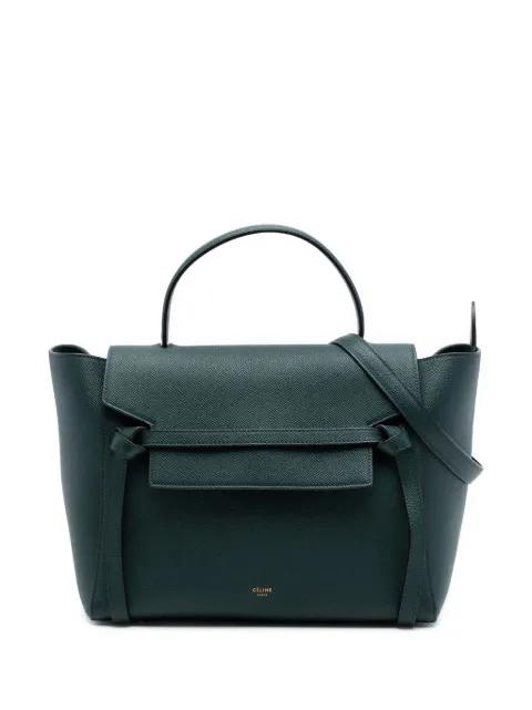 2018 Mini Grained Calfskin Belt Bag satchel by CELINE 