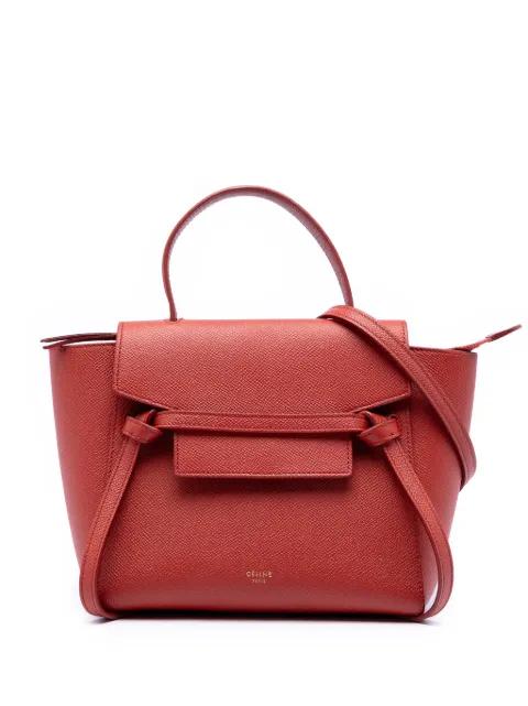 2018 Nano Grained Calfskin Belt Bag satchel by CELINE 