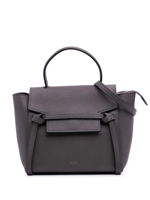 2018 Nano Grained Calfskin Belt Bag satchel by CELINE 