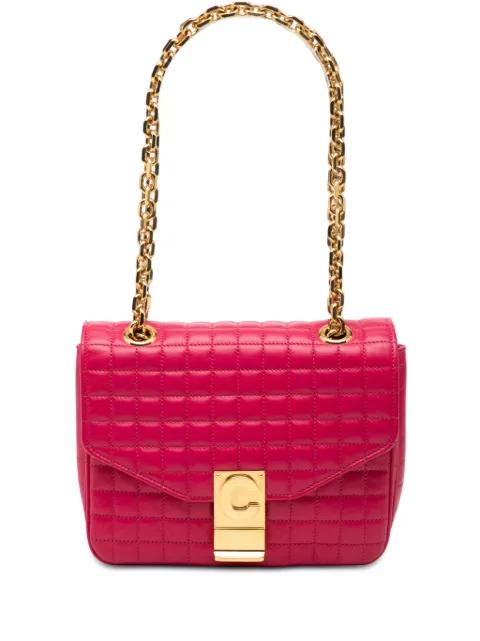 2018 Small Quilted Calfskin C Bag crossbody bag by CELINE 