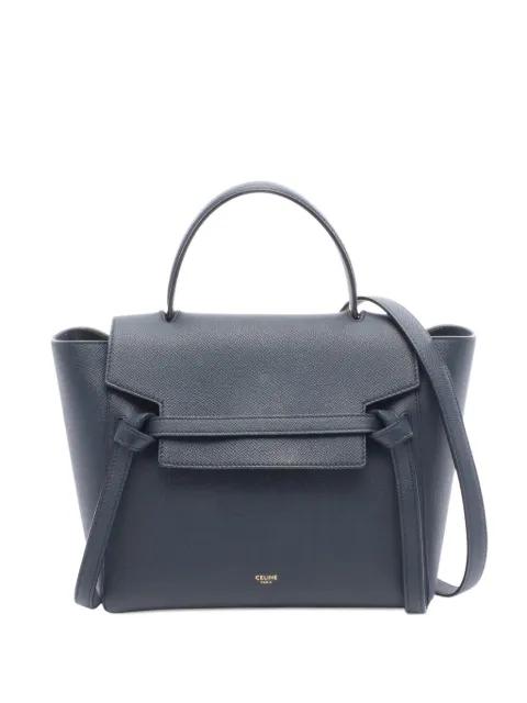 2019 Micro Grained Calfskin Belt Bag satchel by CELINE 