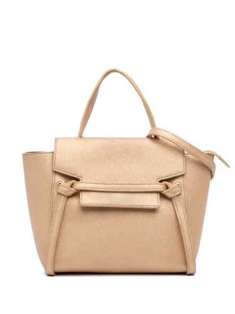 2019 Nano Grained Calfskin Belt Bag satchel by CELINE 