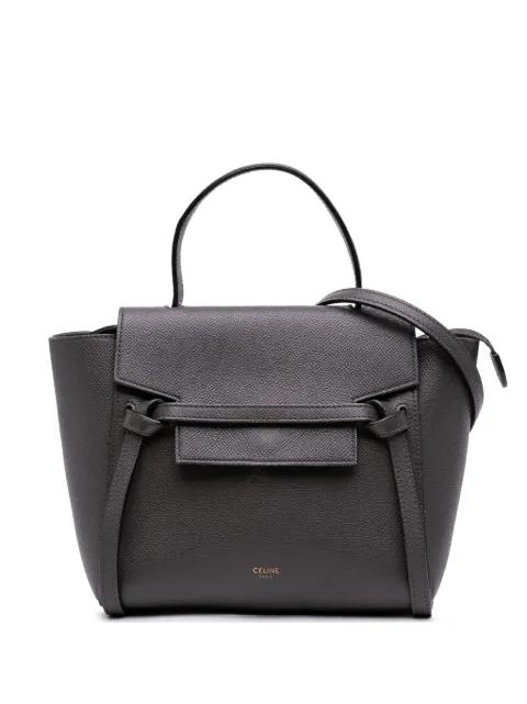 2019 Nano Grained Calfskin Belt Bag satchel by CELINE 