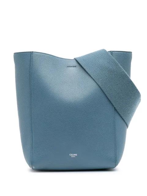 2019 Small Soft Grained Calfskin Seau Sangle bucket bag by CELINE 