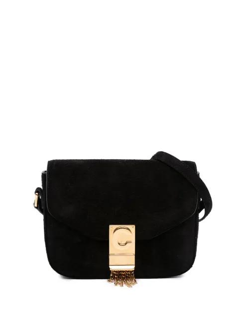 2019 Small Suede Pampille C Bag crossbody bag by CELINE 