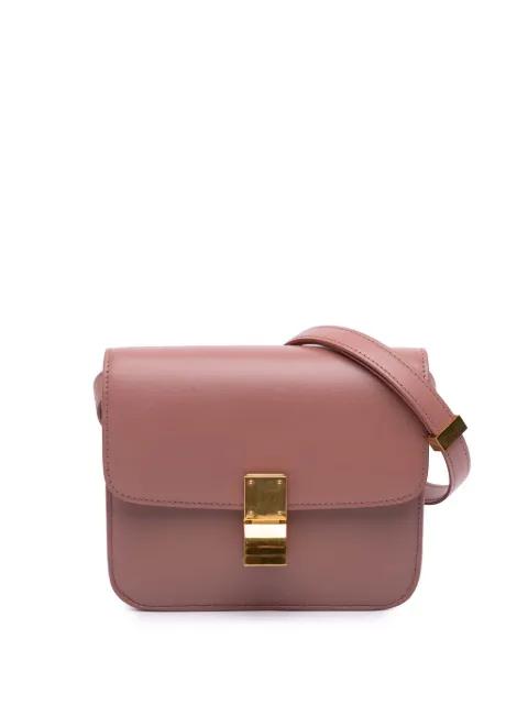 2019 Teen Calfskin Classic Box crossbody bag by CELINE 