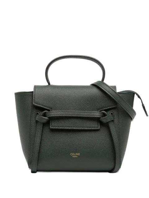 2020 Pico Grained Calfskin Belt Bag satchel by CELINE 