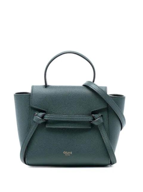 2020 Pico Grained Calfskin Belt Bag satchel by CELINE 