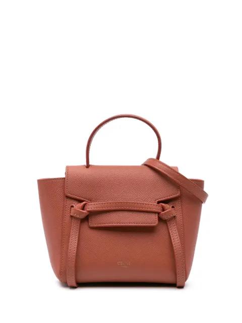 2020 Pico Grained Calfskin Belt Bag satchel by CELINE 