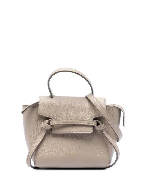 2020 Pico Grained Calfskin Belt Bag satchel by CELINE 