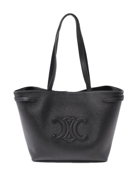 2021-2025 Medium Grained Calfskin Cuir Triomphe Cabas Anais tote bag by CELINE 