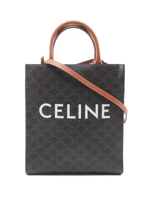 2021-2026 Small Triomphe Coated Canvas Vertical Cabas Tote satchel by CELINE 