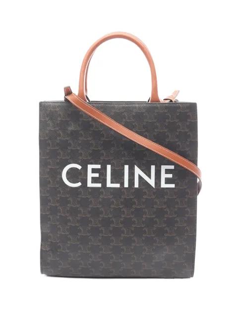 2021-2026 Small Triomphe Coated Canvas Vertical Cabas Tote satchel by CELINE 