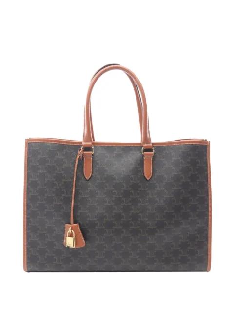2021-2026 Triomphe Coated Canvas Horizontal Cabas tote bag by CELINE 