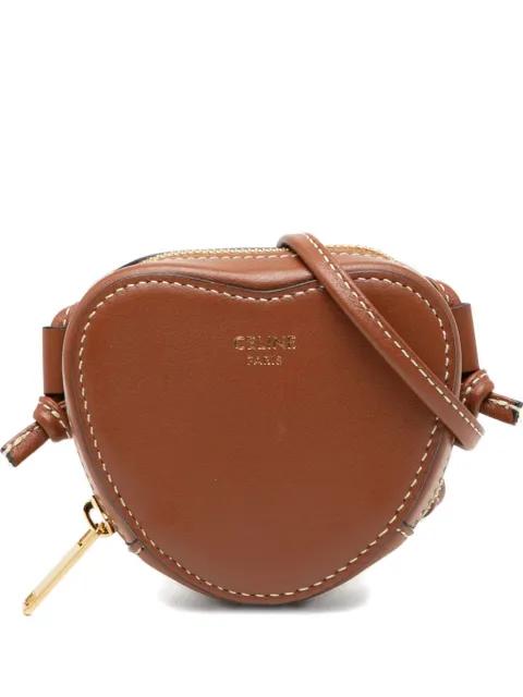 2021 Micro Leather Heart crossbody bag by CELINE 