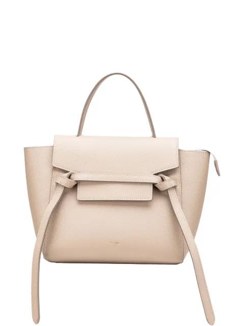 2021 Nano Grained Calfskin Belt Bag satchel by CELINE 