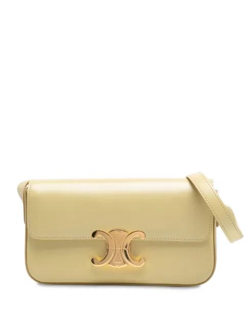 2021 Shiny Calfskin Claude shoulder bag by CELINE 