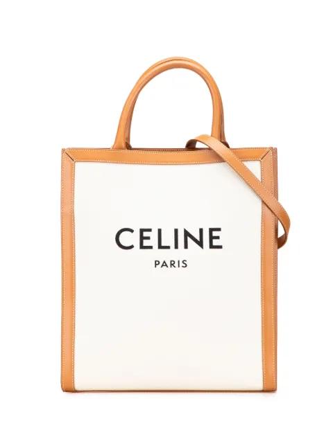 2021 Small Canvas Vertical Cabas satchel by CELINE 2021 Small Canvas Vertical Cabas satchel by CELINE