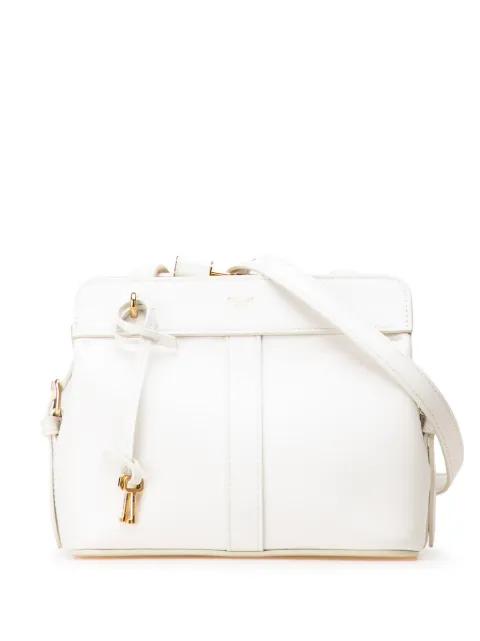 2021 Teen Leather Cabas De France crossbody bag by CELINE 