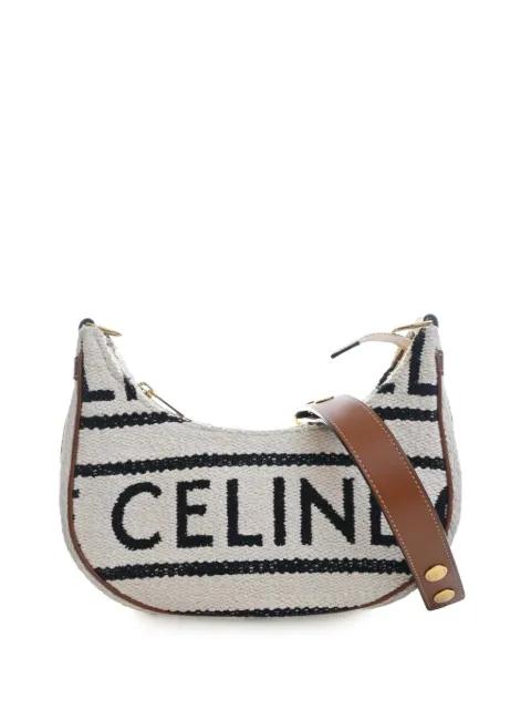 2022 Medium Knitted Textile Ava shoulder bag by CELINE 