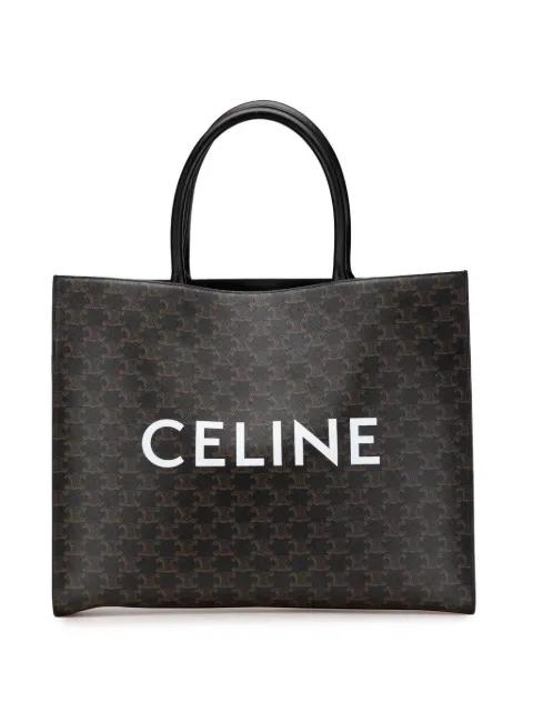 2022 Medium Triomphe Coated Canvas Cabas Horizontal tote bag by CELINE 2022 Medium Triomphe Coated Canvas Cabas Horizontal tote bag by CELINE