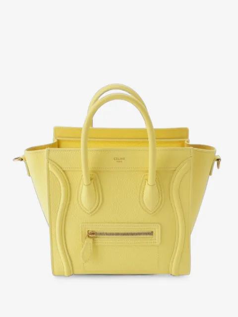 2022 Nano Grained Calfskin Luggage Tote satchel by CELINE 