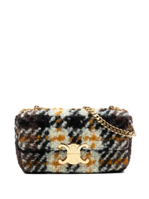 2022 Wool Triomphe Chain shoulder bag by CELINE 