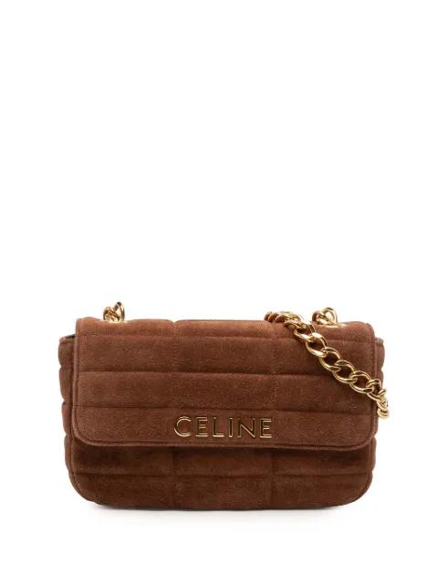 2023 Suede Monochrome shoulder bag by CELINE 