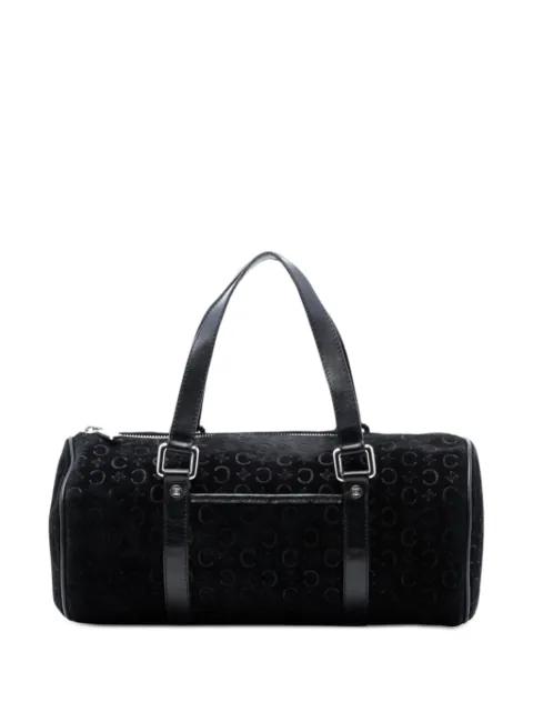 20th Century C Macadam Suede handbag by CELINE 