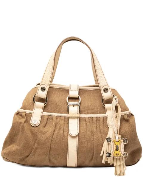 20th Century Canvas Boogie Tassel tote bag by CELINE 