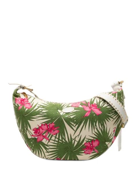 20th Century Floral Printed Canvas crossbody bag by CELINE 