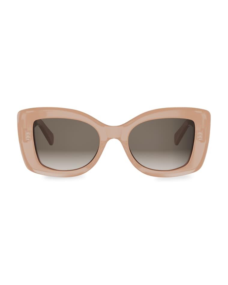 3 Dots 52mm Butterfly Sunglasses by CELINE