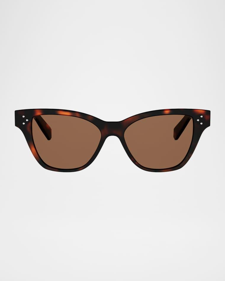 3 Dots HD 52mm Butterfly Sunglasses by CELINE
