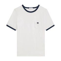 70’s Triomphe in cotton jersey t-shirt by CELINE