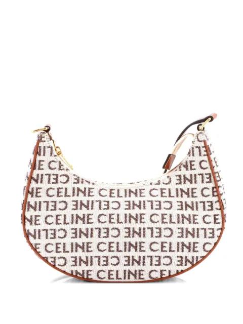 Ava Bag All Over Logo Jacquard Small shoulder bag by CELINE 