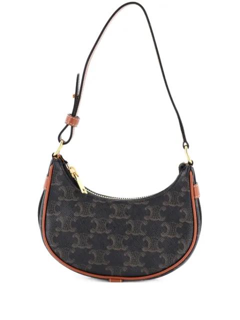 Ava Bag Triomphe Coated Canvas Mini shoulder bag by CELINE 