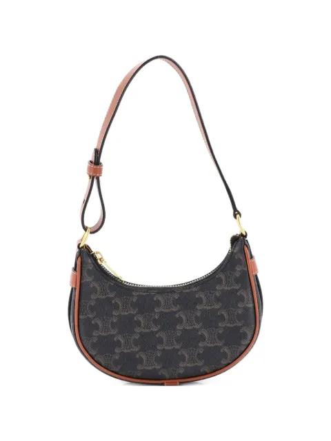 Ava Bag Triomphe Coated Canvas Mini shoulder bag by CELINE 
