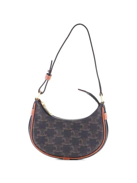 Ava Bag Triomphe Coated Canvas Mini shoulder bag by CELINE 